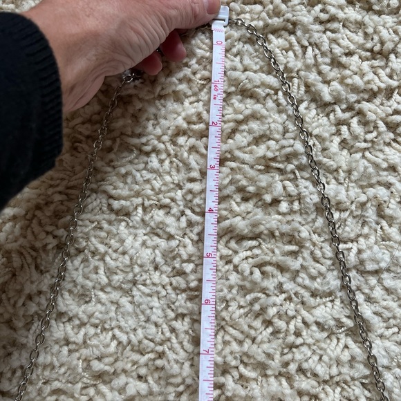 vintage cream satin clutch - Picture 3 of 8